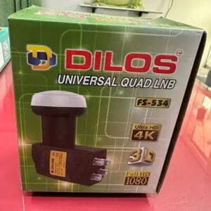 Dilos FS-534 KU 4 WAY Universal Quad LNBF My Store