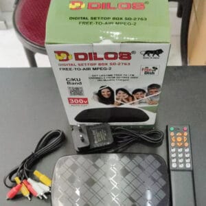 Dilos Set Top Box SD-2763 Free to Air Mpeg-2 Garima Electronics