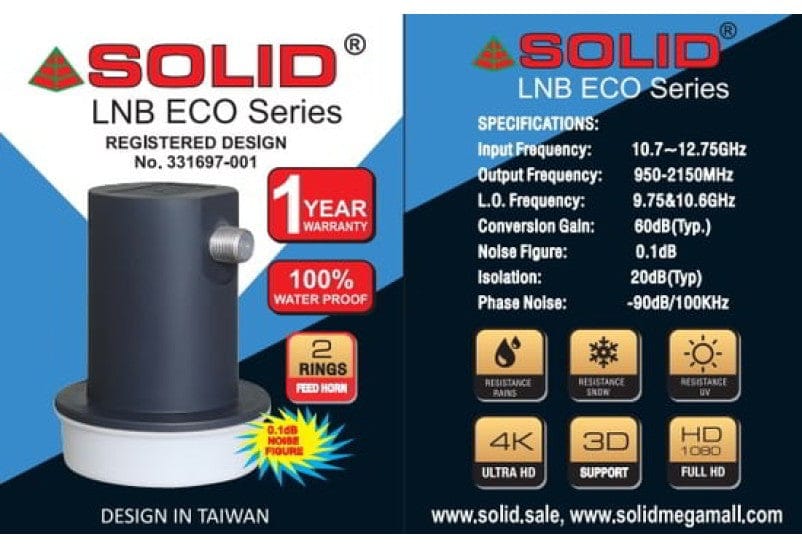 SOLID FS-414 Eco Universal Ku-Band DTH LNB - Garima Electronics