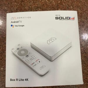 Best Android Box at best rates. Solid Homatics 4K Google/ Netflix certified box with dolby atmos