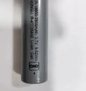 ICR 18650 3 7v 2600mah Lithium Ion Battery Garima Electronics