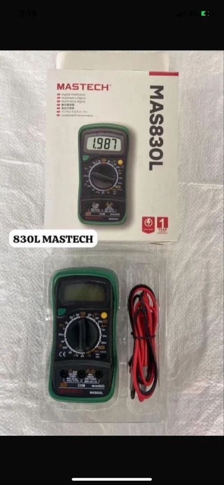 Mastech 830L digital Multimter (green box) - Garima Electronics