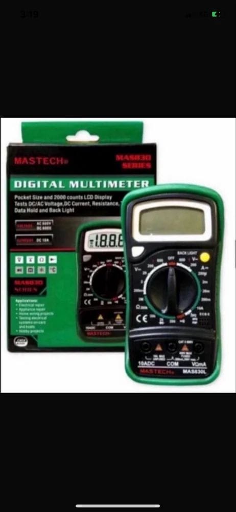 Buy Best Quality Mastech 830L digital Multimter (green box) At lowest rates - Garima Electronics