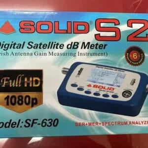 Solid SF-630 Digital Satellite DB Meter 1 Piece With Courier Charge My Store