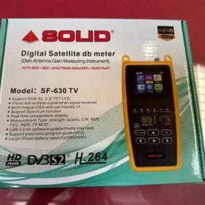 Solid SF-630 TV Digital Satellite dB Meter- Garima Elelctronics