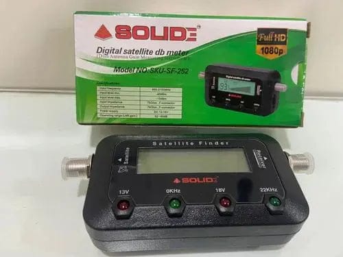 Solid Sf 252 Digital Satellite Db Meter Garima Electronics