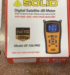 Solid Sf 720 Pro Satellite Meter My Store