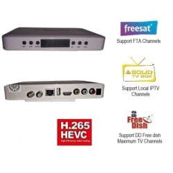 Buy SOLID HDS2X-6165 H.265 10Bits HEVC S2X Full HD FTA Set-Top Box at lowest prices