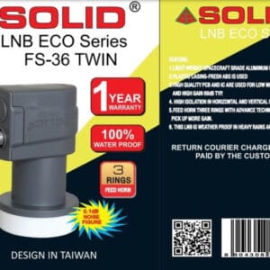 SOLID FS-36 Eco Series Universal Twin LNB - Garima Electronics