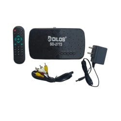 Dilos SD-2772 MPEG-2 SD DVB-S Digital FTA Set-Top Box - Garima Electronics
