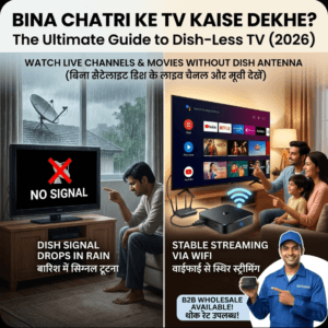 Bina Chatri Ke TV Kaise Dekhe? | Watch TV Without Dish